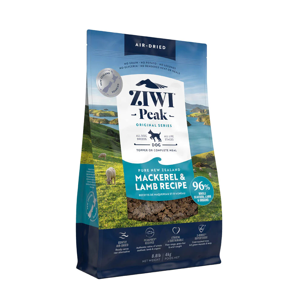 Ziwi Peak Air Dried Mackerel & Lamb Dog Food