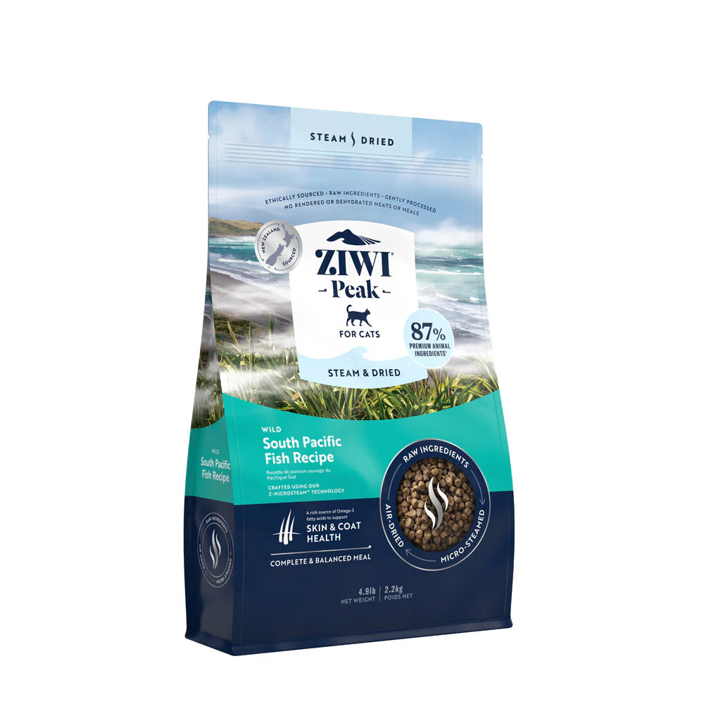 Ziwi Peak Steam & Dried Wild South Pacific Fish Cat Food