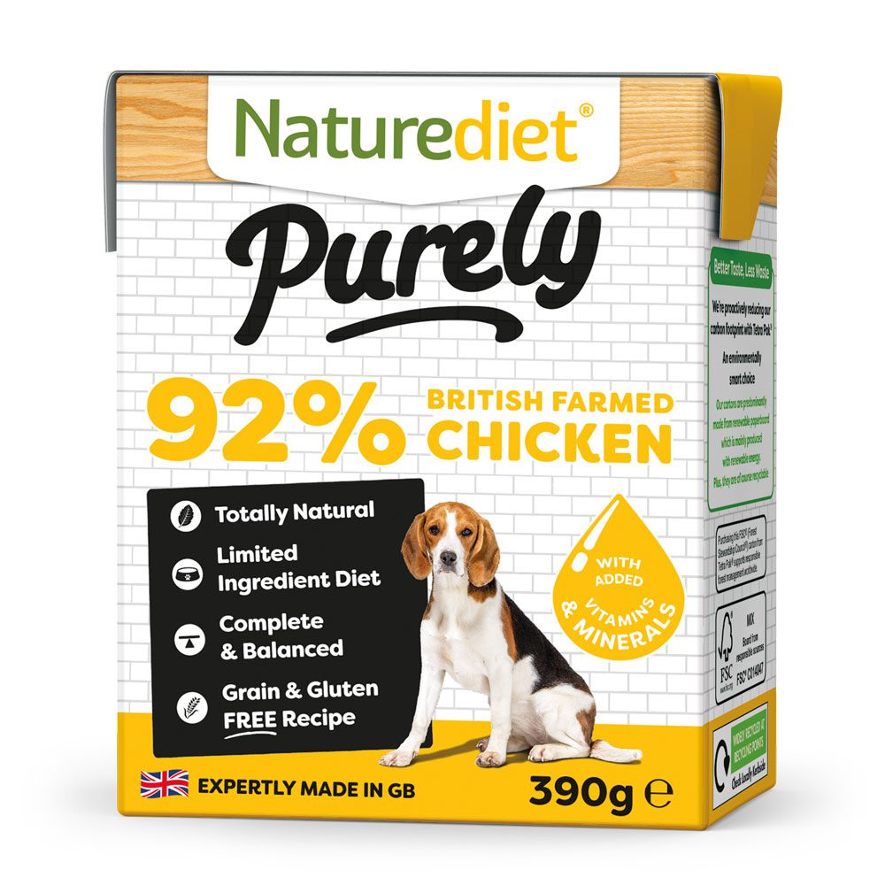 Naturediet Purely Chicken Wet Dog Food