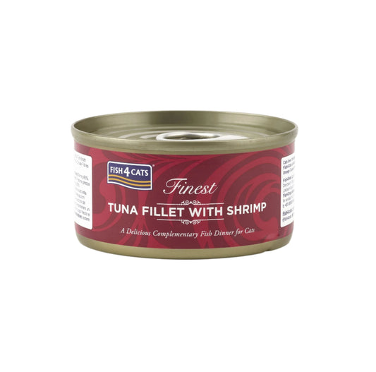 Fish4Cats Tuna Fillet with Shrimp Wet Cat Food