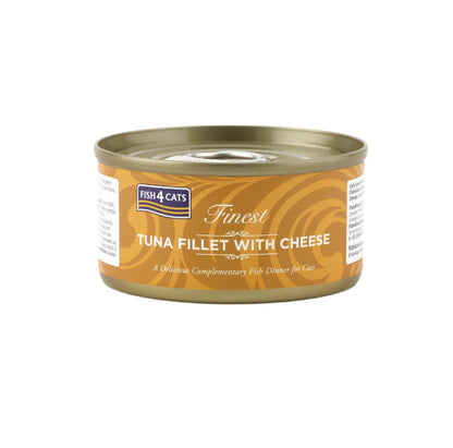 Fish4Cats Tuna Fillet with Cheese Wet Cat Food