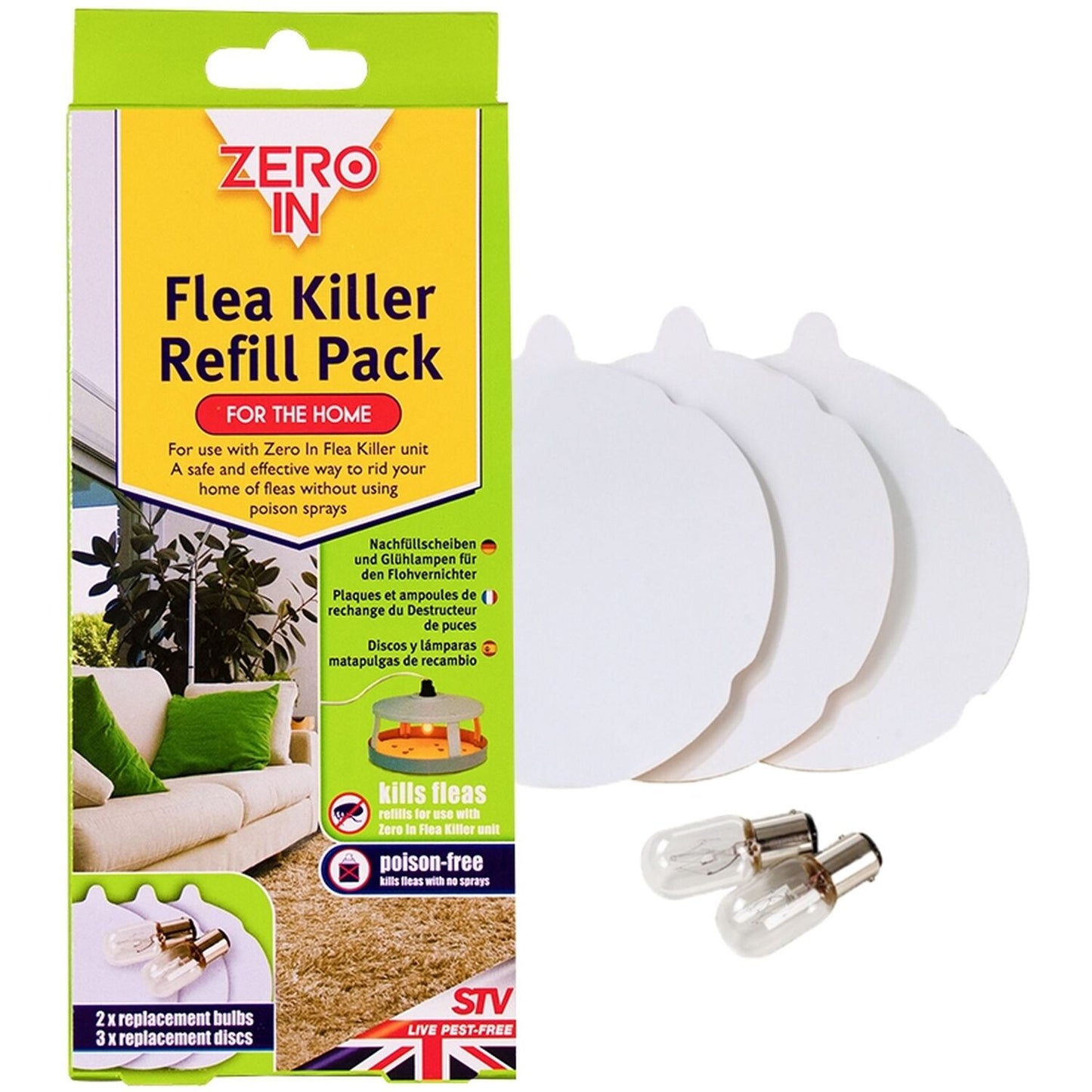 Zero In Flea Killer Refill Pack