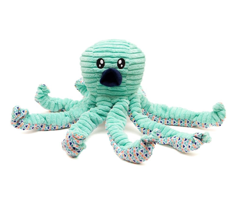 G&S Cuddle Me Knot Aqua Octopus 35cm