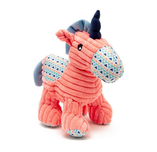 G&S Cuddle Me Knot Pink Unicorn 18cm