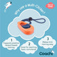 Coachi Multi-Clicker - Coral & Navy Button