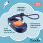 Coachi Multi-Clicker - Navy & Coral Button