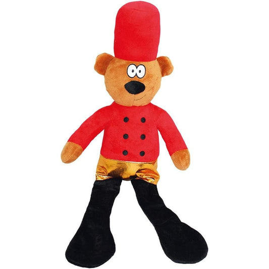 Holly & Robin Nutcracker Bear Supersize Plush Dog Toy