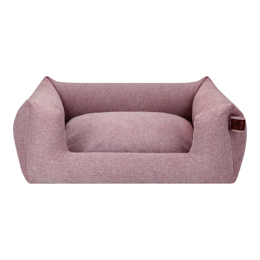 Fantail Origin Snooze Iconic Pink Basket Dog Bed