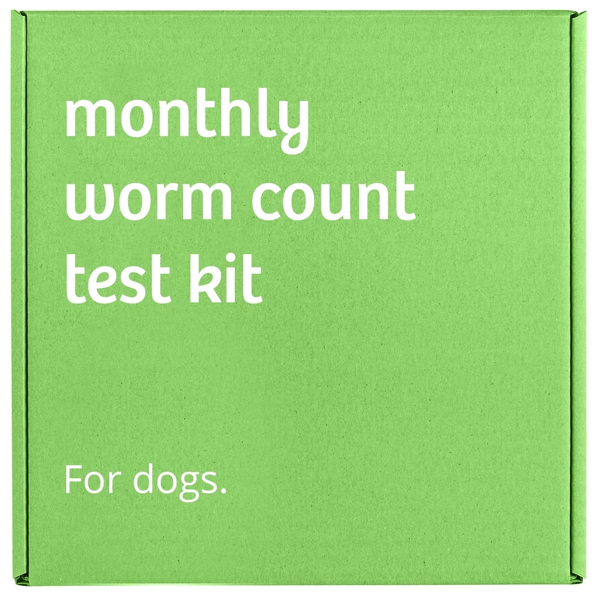 Worm Count Test Kit For Dogs