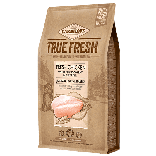 Carnilove True Fresh Chicken Junior Large Breed Dry Dog Food