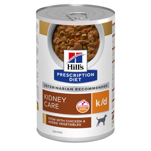 Hill's PRESCRIPTION DIET k/d Stew for Dogs with Chicken & added Vegetables