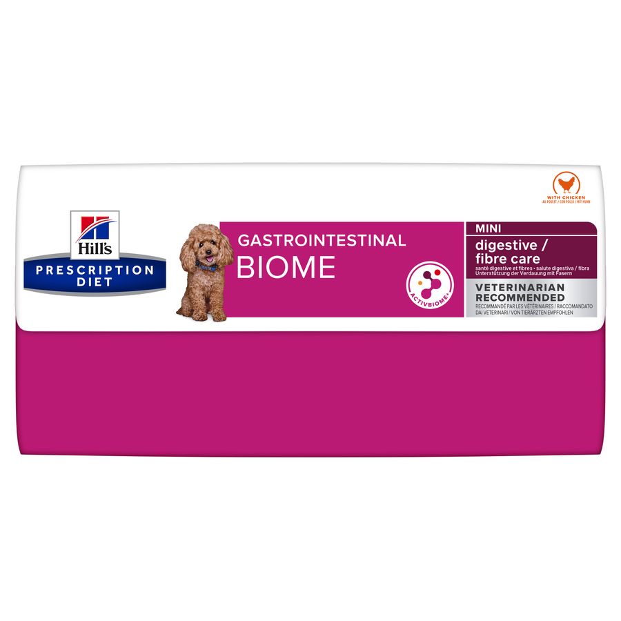 Hill's Prescription Diet Gastrointestinal Biome Mini Dry Dog Food