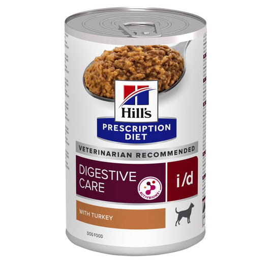 Hill's Prescription Diet i/d Digestive Care Turkey Wet Dog Food 360g Cans