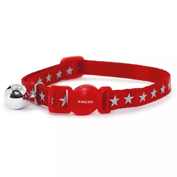 Ancol Reflective Star Cat Collar