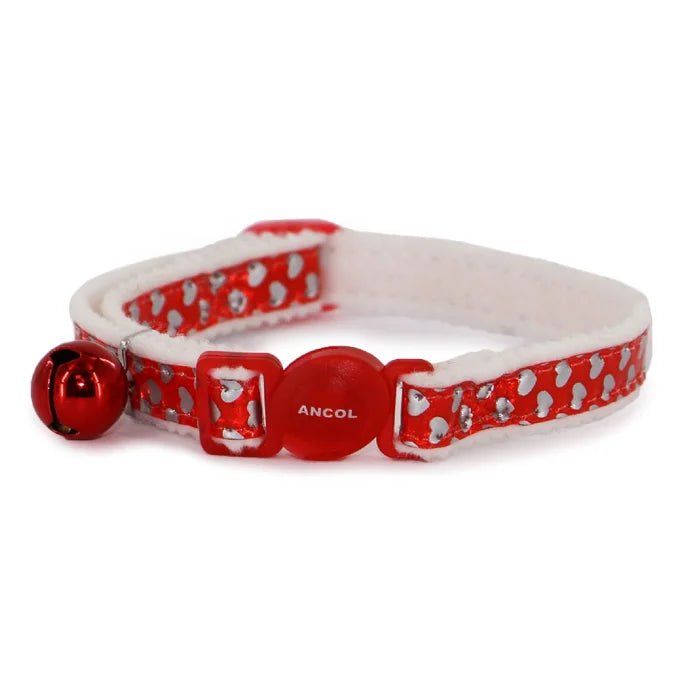 Ancol Reflective Hearts Safety Cat Collar