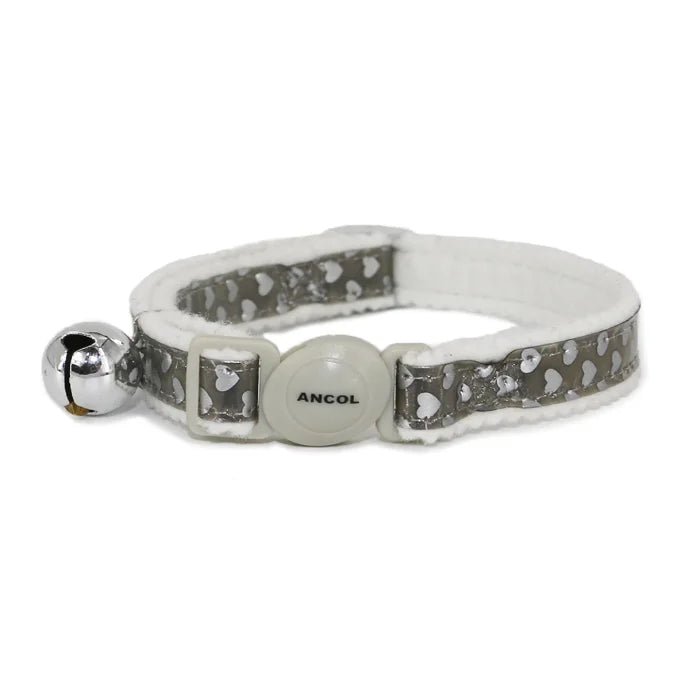 Ancol Reflective Hearts Safety Cat Collar