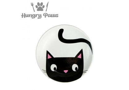 Hungry Paws Ceramic Round Cat Dish