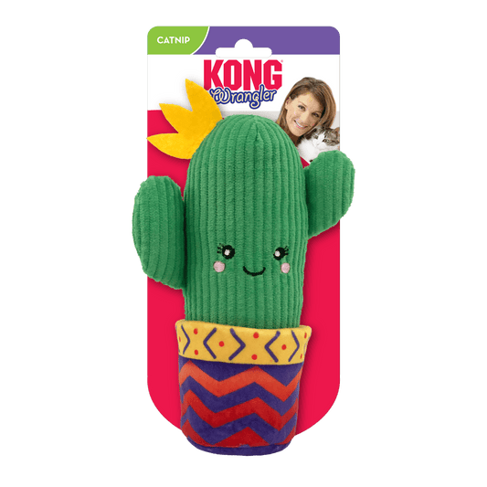 Kong Wrangler Cactus Catnip Cat Toy