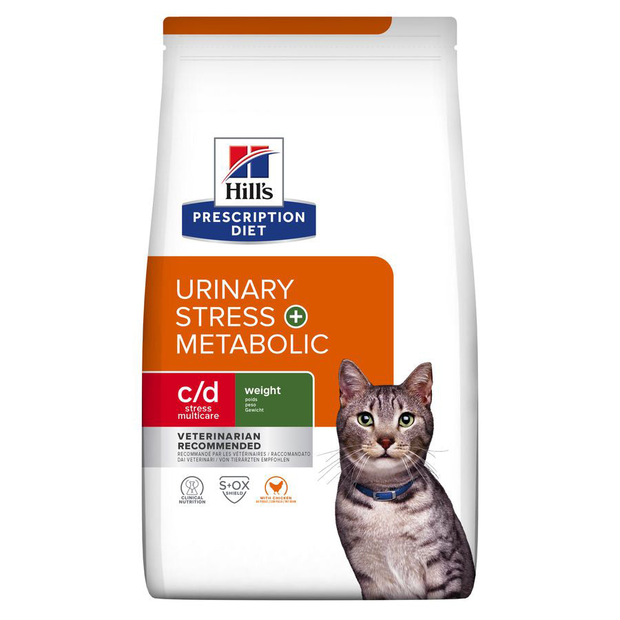 Hill's Prescription Diet c/d Urinary, Stress & Metabolic Adult Dry Cat Food