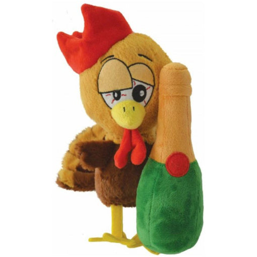 Holly Robin Tipsy Turkey Dog Toy