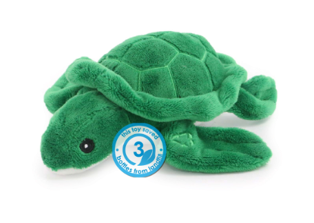 Ancol Made From Mini Turtle Small Dog Toy