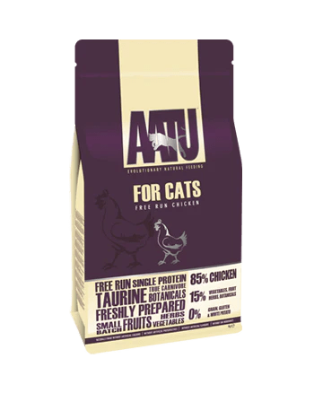 AATU 85/15 Free Run Chicken Dry Cat Food