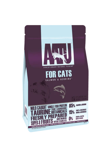 AATU 85/15 Salmon & Herring Dry Cat Food