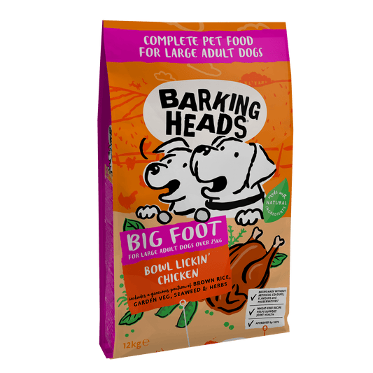 Barking Heads Large Breed Bowl Lickin' Chicken Dog Food