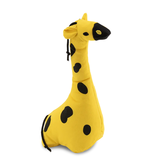 Beco Recycled Soft Giraffe Dog Toy