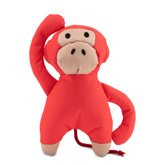 Beco Recycled Soft Monkey Dog Toy