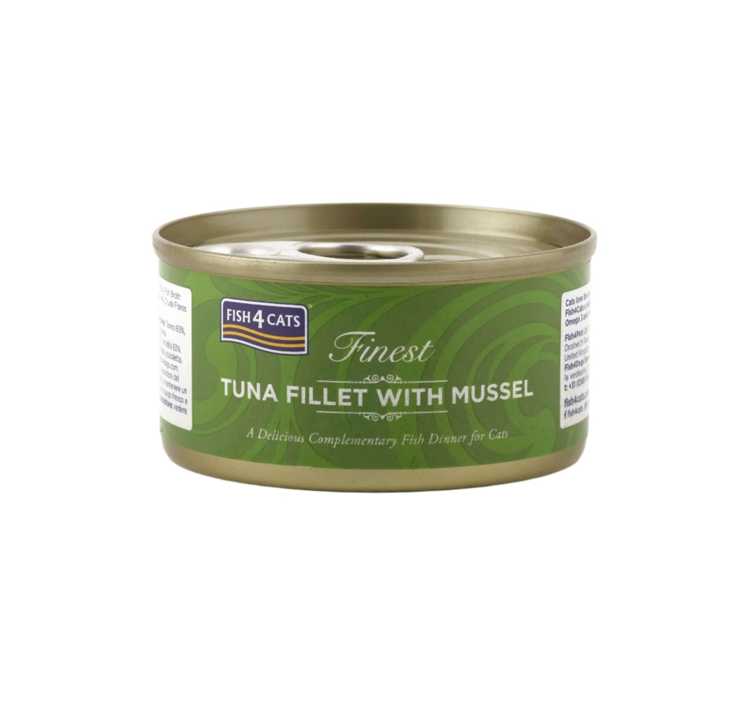 Fish4Cats Tuna Fillet with Mussel Wet Cat Food