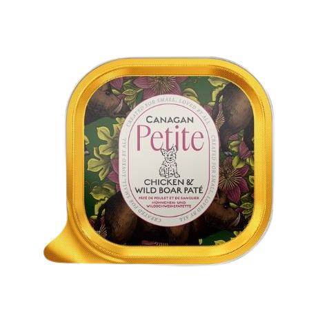 Canagan Petite - Chicken With Wild Boar Pate For Small Dogs 100g