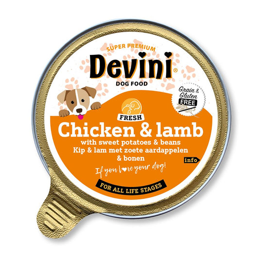 Devini Chicken & Lamb Wet Dog Food