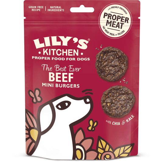 Lily's Kitchen The Best Ever Beef Mini Burgers