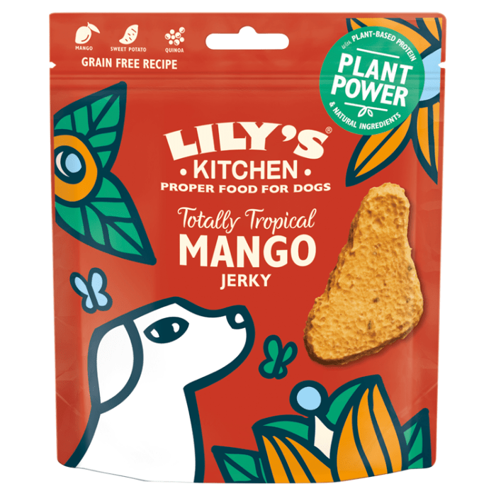 Lily's Kitchen Totally Tropical Mango Jerky For Dogs