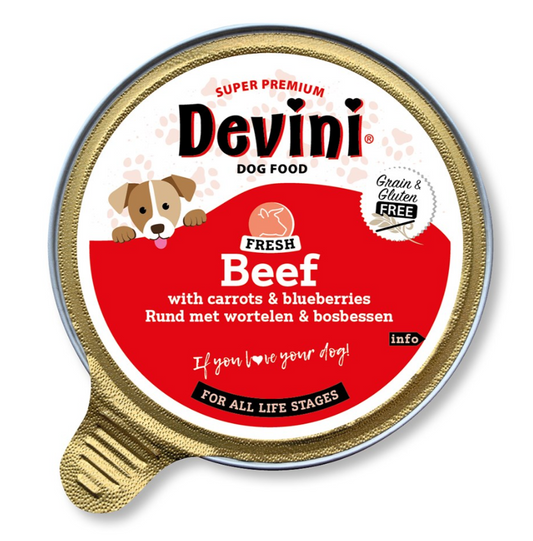 Devini Beef Wet Dog Food