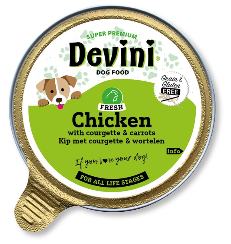 Devini Chicken Wet Dog Food