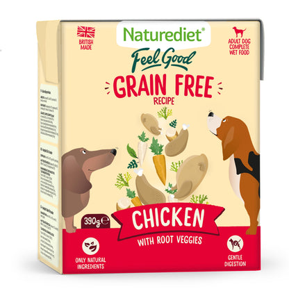 Naturediet Feel Good Grain Free Chicken Wet Dog Food