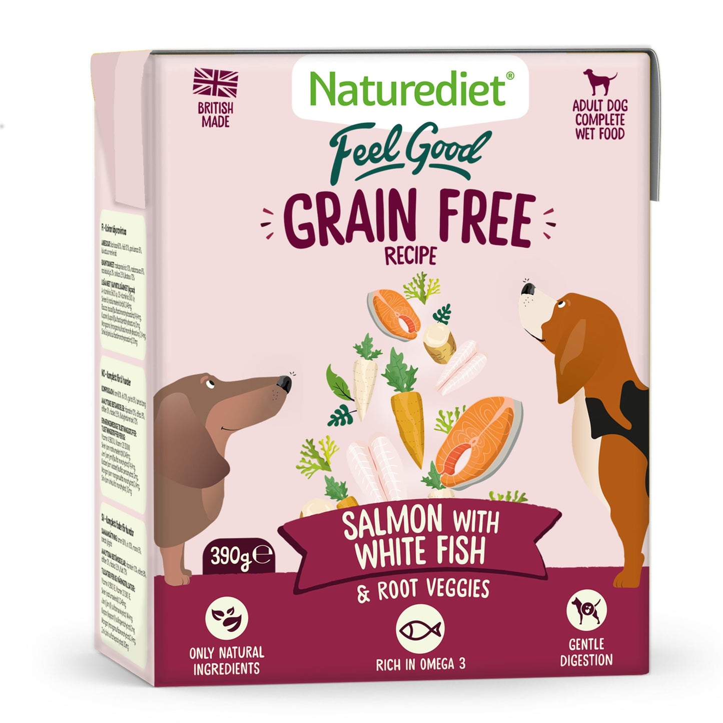 Naturediet Feel Good Grain Free Salmon Wet Dog Food