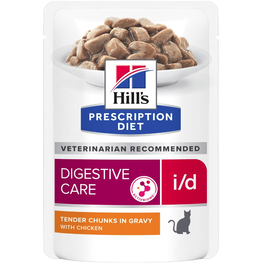 Hills Cat I/D Digestive Care Chicken Pouches