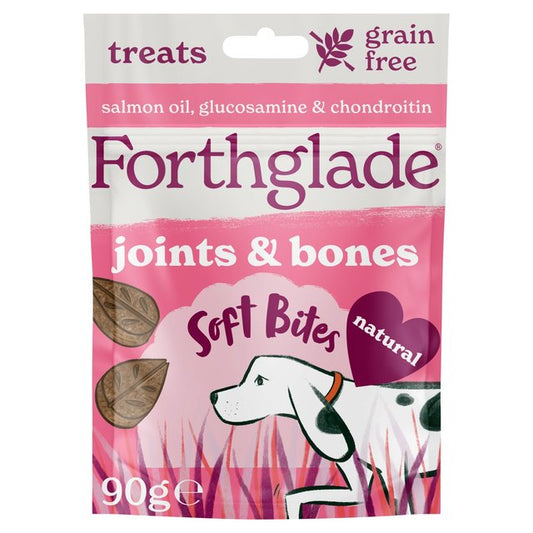 Forthglade Joints & Bones Multi-Functional Soft Bites with Salmon Oil Dog Treats 90g