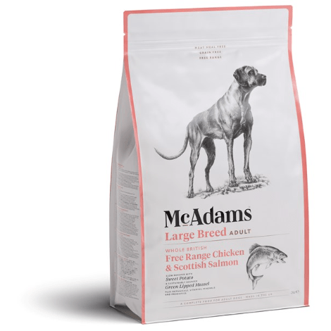 McAdams Free-Range Chicken & Salmon Large Breed