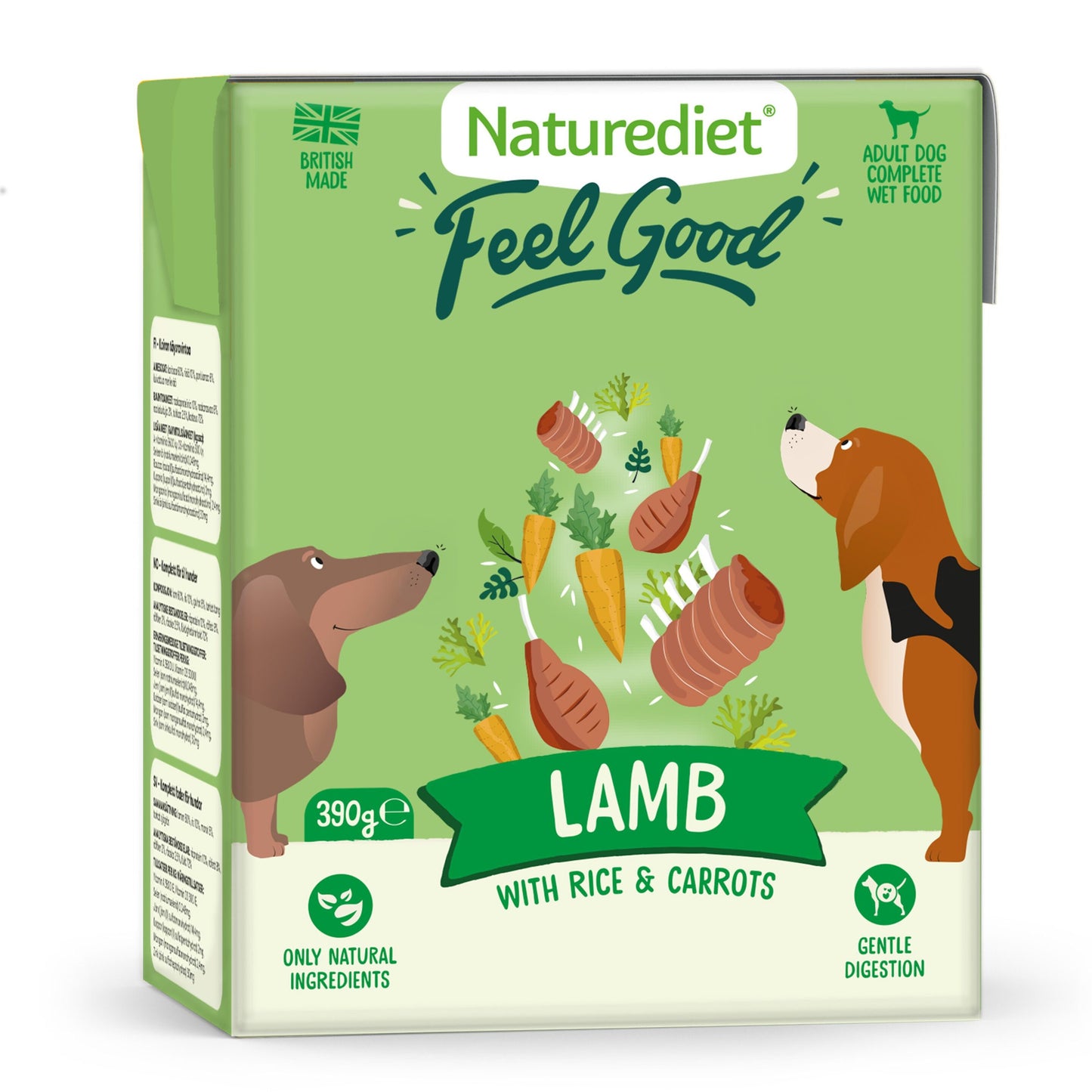 Naturediet Feel Good Lamb Wet Dog Food