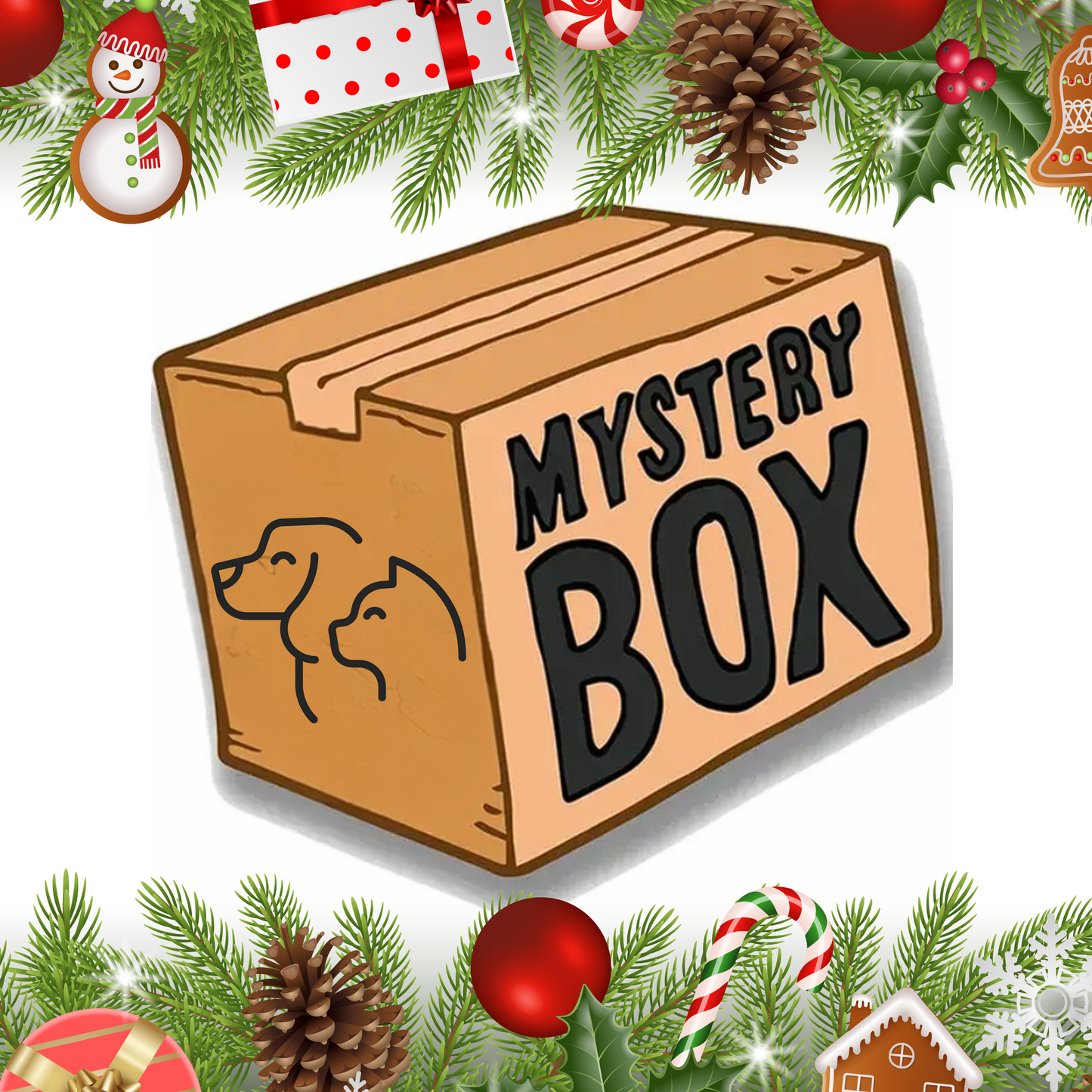 Mystery Christmas Gift Box - Dog Edition