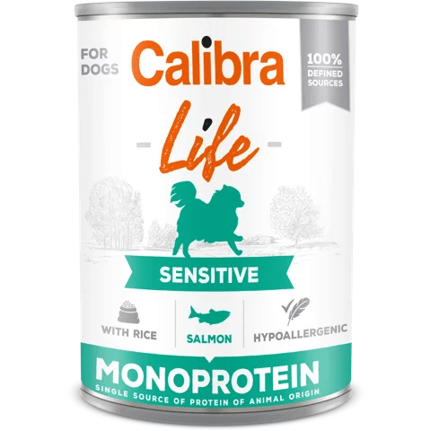 Calibra Dog Life Sensitive Salmon with Rice