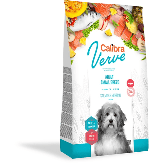 Calibra Dog Verve Grain-Free Adult Small Salmon & Herring