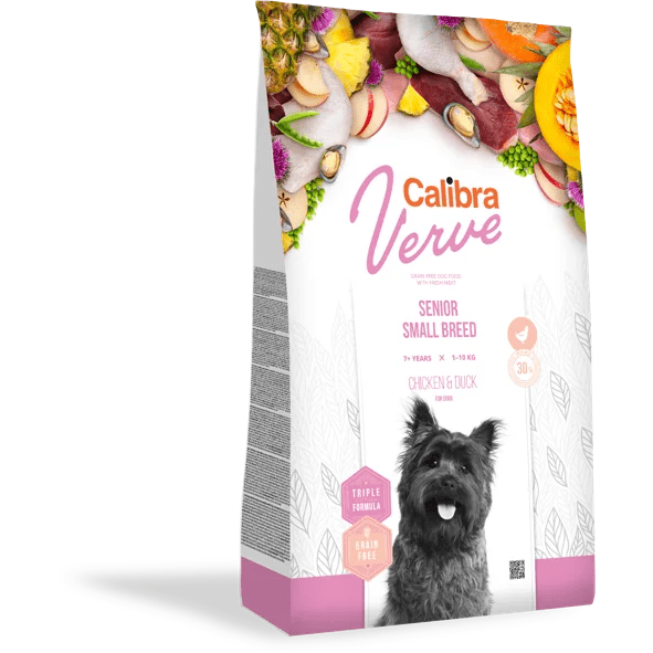 Calibra Dog Verve Grain-Free Senior Small Chicken & Duck