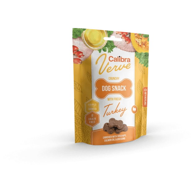 Calibra Dog Verve Crunchy Snack Fresh Turkey