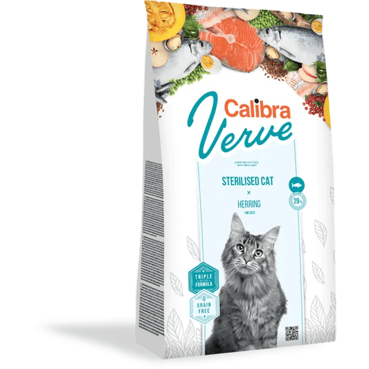 Calibra Cat Verve GF Sterilised Herring