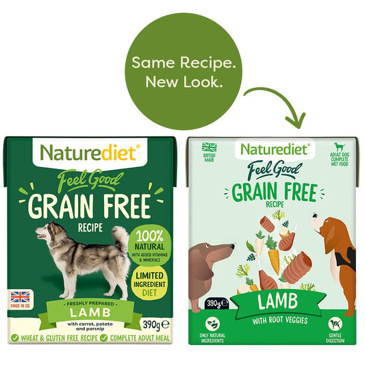 Naturediet Feel Good Grain Free Lamb Wet Dog Food